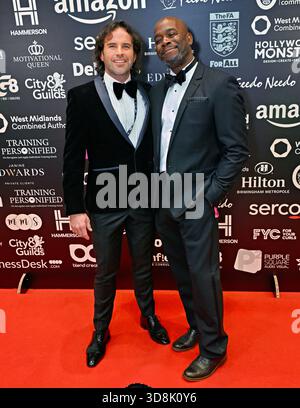 Birmingham, Großbritannien. November 2025. James O'Keefe bei den multikulturellen Business & Community Champion Awards 2025 (MBCC Awards) im Hilton Birmingham Metropole, Birmingham, Großbritannien. (Foto von 李世惠/siehe Li/Picture Capital) Credit: Siehe Li/Picture Capital/Alamy Live News Stockfoto