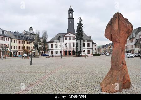 Rochlitz 20251121 - Rochlitz, Stadt Landkreis Mittelsachen, Marktplatz, Rathaus *** Rochlitz 20251121 Rochlitz, Stadtteil Mittelsachen, Marktplatz, Rathaus Stockfoto