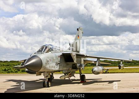 Panavia Tornado ECR, Zweisitzer, Flugzeugtyp, Mehrzweckjäger, Jagdbomber, Abfangjäger, Aufklärungsflugzeuge, Bundeswehr, Verteidigung, Spot Stockfoto