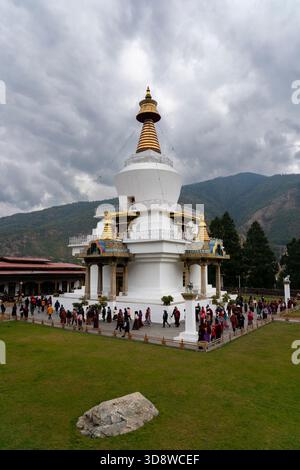 National Memorial Chorten, Thimphu, Bhutan. Stockfoto