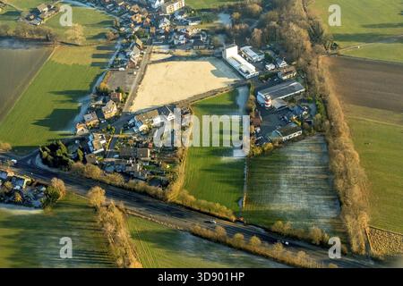Diakonisches Werk Gladbeck-Bottrop-Dorsten e.V., Schwickingsfeld, Dorsten, Münsterland, Nordrhein-Westfalen, Deutschland, DE, Europa, Luftaufnahme, bir Stockfoto