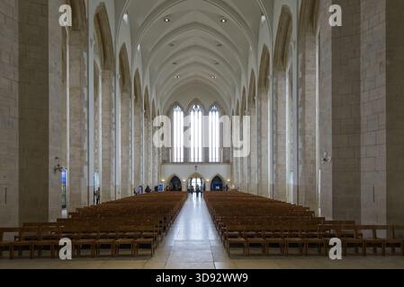 Das Innere der Guildford Cathedral, Surrey, England. Stockfoto