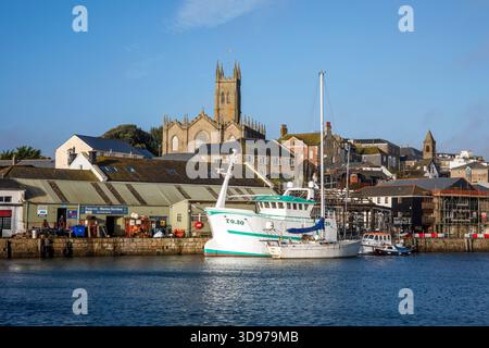 Penzance; Hafen; Cornwall; Großbritannien Stockfoto