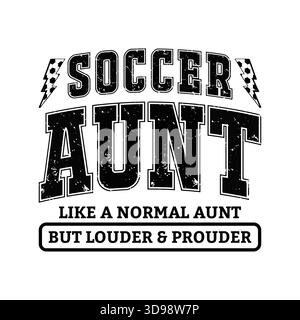 Schlichte schwarze „Soccer Coach“-Typografie mit Schriftunterstrich, kleinem Herz und Fußball-Ikone, minimalistisches Sportcoach-Logo für T-Shirts, Kapuze Stock Vektor