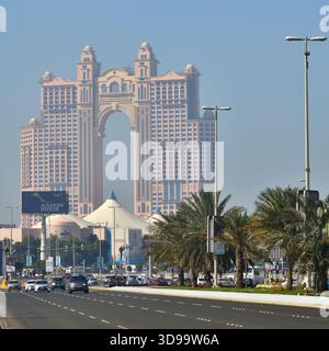 Abu Dhabi, VAE - 29. März. 2019. Das Rixos Marina Abu Dhabi Hotel Stockfoto