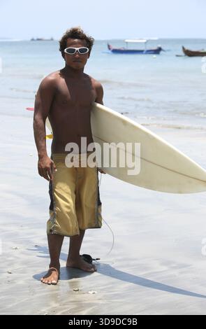 Porträt, junge Männer - die surfer Stockfoto