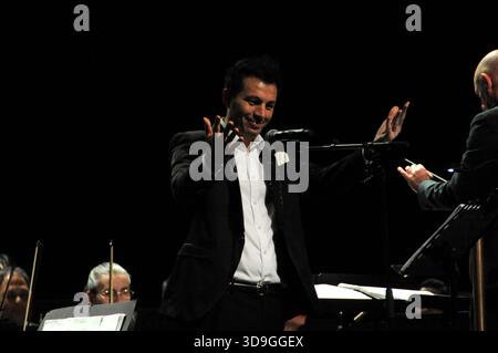 Monaco, Fürstentum Monaco. Dezember 2025. Das Weihnachtskonzert 2025 „Resta Cu me“, gesponsert von der italienischen Botschaft in Monaco und organisiert von den Comites of Monaco, Credit: Fausto Marci/Alamy Live News Stockfoto