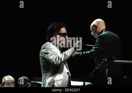 Monaco, Fürstentum Monaco. Dezember 2025. Das Weihnachtskonzert 2025 „Resta Cu me“, gesponsert von der italienischen Botschaft in Monaco und organisiert von den Comites of Monaco, Credit: Fausto Marci/Alamy Live News Stockfoto