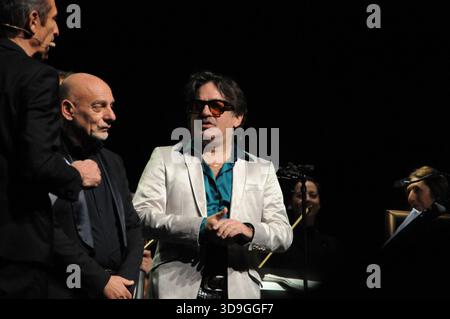 Monaco, Fürstentum Monaco. Dezember 2025. Das Weihnachtskonzert 2025 „Resta Cu me“, gesponsert von der italienischen Botschaft in Monaco und organisiert von den Comites of Monaco, Credit: Fausto Marci/Alamy Live News Stockfoto