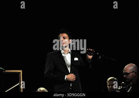 Monaco, Fürstentum Monaco. Dezember 2025. Das Weihnachtskonzert 2025 „Resta Cu me“, gesponsert von der italienischen Botschaft in Monaco und organisiert von den Comites of Monaco, Credit: Fausto Marci/Alamy Live News Stockfoto