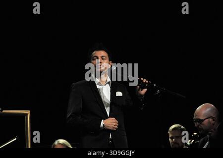 Monaco, Fürstentum Monaco. Dezember 2025. Das Weihnachtskonzert 2025 „Resta Cu me“, gesponsert von der italienischen Botschaft in Monaco und organisiert von den Comites of Monaco, Credit: Fausto Marci/Alamy Live News Stockfoto