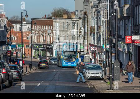 East Grinstead, 26. November 2025: London Road Stockfoto