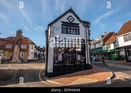 East Grinstead, 26. November 2025: Middle Row Stockfoto