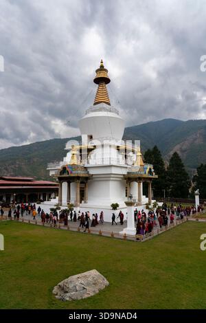 National Memorial Chorten, Thimphu, Bhutan. Stockfoto