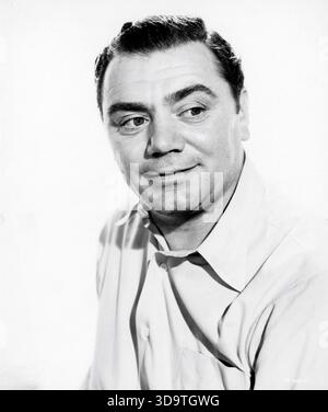ERNEST BORGNINE Porträt in seiner Oscar-Gewinnerrolle in MARTY 1955 Regisseur DELBERT MANN Autor/Associate Production Paddy Chayefsky Music Roy Webb Hecht-Lancaster Productions / United Artists Stockfoto