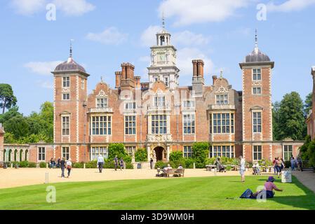 Blickling Hall Norfolk ein jakobinisches Herrenhaus auf dem Blickling Estate in Blickling nahe Aylsham Norfolk England Großbritannien GB Europa Stockfoto