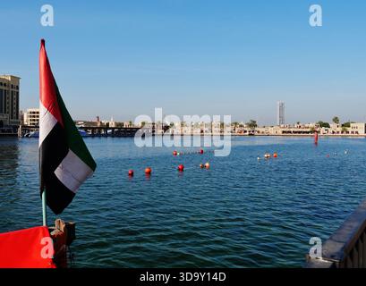 Dubai Creek & Heritage Village, Dubai, Dubai Emirate, Vereinigte Arabische Emirate Stockfoto
