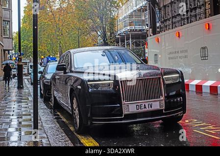 Royce Phantom, Mayfair, London, England Stockfoto