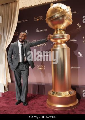 Marlon Wayans bei der 83. Jährlichen Golden Globes Nominierung im Beverly Hilton in Beverly Hills, CA am Montag, 8. Dezember 2025. (Foto: Sthanlee B. Mirador/SIPA USA) Stockfoto