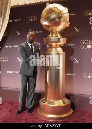 Marlon Wayans bei der 83. Jährlichen Golden Globes Nominierung im Beverly Hilton in Beverly Hills, CA am Montag, 8. Dezember 2025. (Foto: Sthanlee B. Mirador/SIPA USA) Stockfoto
