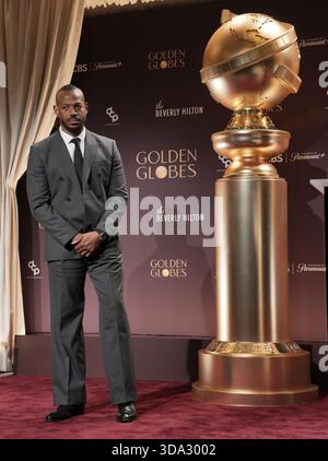 Marlon Wayans bei der 83. Jährlichen Golden Globes Nominierung im Beverly Hilton in Beverly Hills, CA am Montag, 8. Dezember 2025. (Foto: Sthanlee B. Mirador/SIPA USA) Stockfoto