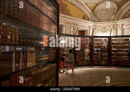 Rekonstruierte Thomas Jefferson Library, Washington DC Stockfoto