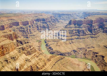 Luftaufnahme des Grand Canyon, Arizona, USA. Foto aufgenommen am 2006. Mai Stockfoto