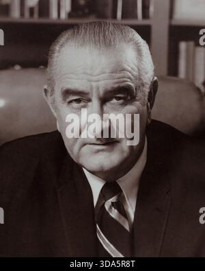 Lyndon B. Johnson 1965 Stockfoto