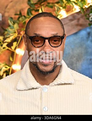 Los Angeles, USA. Dezember 2025. Dorian Missick kommt zu Amazon Prime Video’s Premiere „Fallout'“ Staffel 2, die am 8. Dezember 2025 im Academy Museum of Motion Pictures in Los Angeles stattfand. © Starbuck/AFF-USA.COM Credit: AFF/Alamy Live News Stockfoto