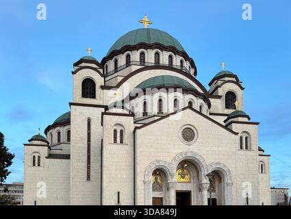 Sveti Sava Kirche belgrad serbien Stockfoto