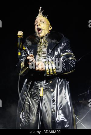 Till Lindemann of Rammstein - meine Welt Solo Tour - Live in der Wembley Arena, London, Großbritannien - 4. November 2025 Stockfoto