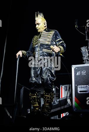 Till Lindemann of Rammstein - meine Welt Solo Tour - Live in der Wembley Arena, London, Großbritannien - 4. November 2025 Stockfoto