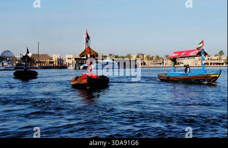 Dubai Creek, Dubai, Dubai Emirate, Vereinigte Arabische Emirate Stockfoto