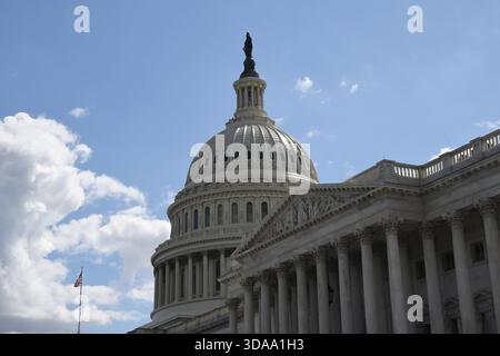 WASHINGTON D C/District of Columbia/USA./ 06.Mai. 2019/ Capitol Hills Gebäude in Washington DC Vereinigte Staaten von Amerika. Foto: Francis Dean / Deanpictures. Stockfoto
