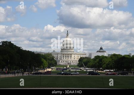 WASHINGTON D C/District of Columbia/USA./ 06.Mai. 2019/ Capitol Hills Gebäude in Washington DC Vereinigte Staaten von Amerika. Foto: Francis Dean / Deanpictures. Stockfoto