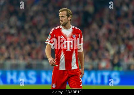 Dortmund, Deutschland 09. Dezember 2025: Champions League - 2025/2026 - FC Bayern München gegen Sporting Lissabon im Bild: Harry Kane (FCB) Stockfoto