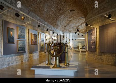 Maritime Museum in Dubrovnik, Kroatien Stockfoto