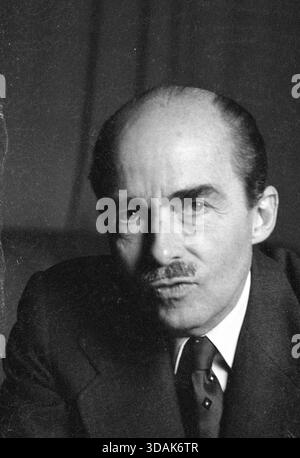 Otto von Habsburg im Interview. [Automatisierte Übersetzung] Stockfoto