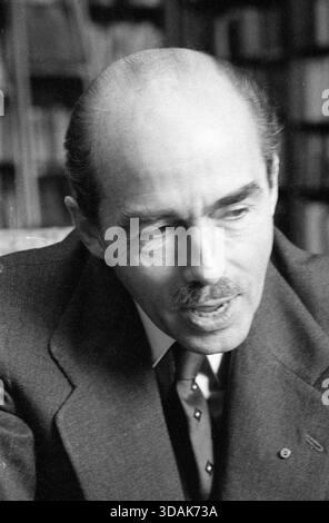 Otto von Habsburg im Interview. [Automatisierte Übersetzung] Stockfoto