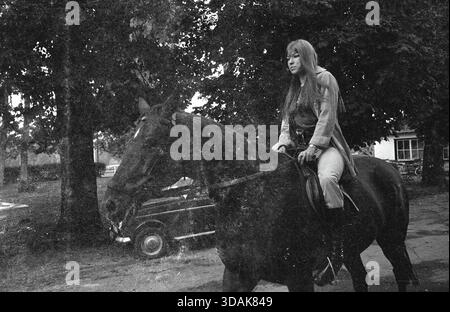 Katja Ebstein, Sängerin [automatisierte Übersetzung] Stockfoto