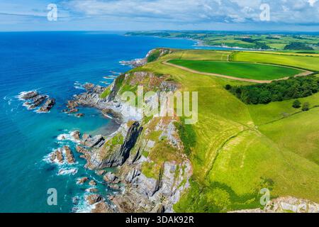 Ayrmer Cove, Ringmore, Devon, England, Vereinigtes Königreich, Europa Stockfoto