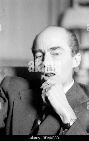 Otto von Habsburg im Interview. [Automatisierte Übersetzung] Stockfoto