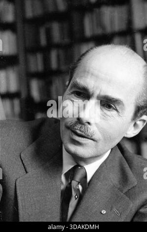 Otto von Habsburg im Interview. [Automatisierte Übersetzung] Stockfoto