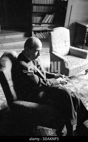 Otto von Habsburg im Interview. [Automatisierte Übersetzung] Stockfoto