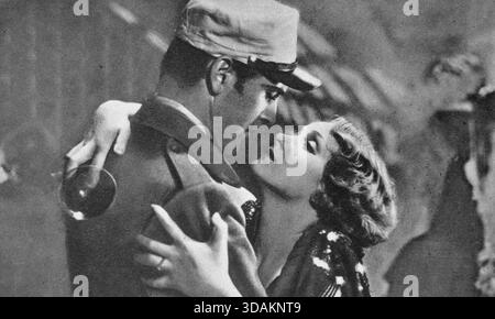Die Schauspieler Gary Cooper und Marlene Dietrich im Film Marokko, USA 1930 Stockfoto