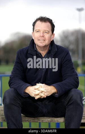 Amstertdam, Niederlande. Dezember 2025. AMSTERDAM, 11.12.2025, Sportpark ASV de Dijk. Interview mit Jeroen Elshoff, Kommentator des Fußballfernsehens Credit: Pro Shots/Alamy Live News Stockfoto