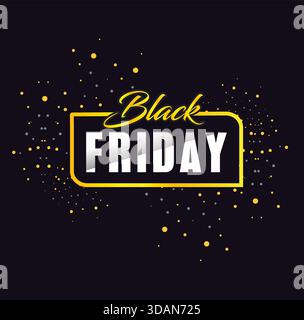 Black Friday Sale, Black Friday-Angebot, Sale Discount, Discount Sale Stock Vektor