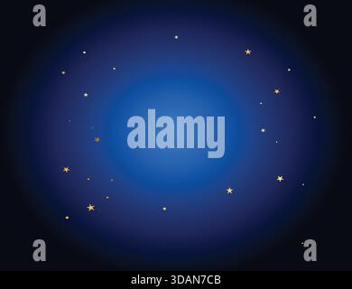 Schwarzer und blauer Hintergrund, blauer Hintergrund, abstraktes Dunkelblau Stock Vektor