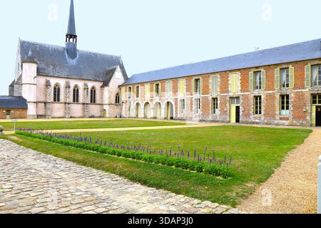 Le château de Maintenon, construit au XVIIe siècle, Village de Maintenon, Département d'Eure et Loir, Frankreich Stockfoto