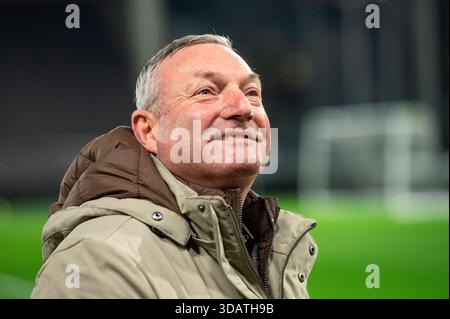 Utrecht Niederlande 11. Dezember 2025 Fußball UEFA Europa League FC Utrecht gegen Nottingham Forest Football Club im Stadion Galgenwaard. FC Utre Stockfoto
